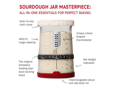 سلال بانيتون بلاستيكية للخبز بدون عجن بانيتون كبيرة بطانة سيليكون بنية