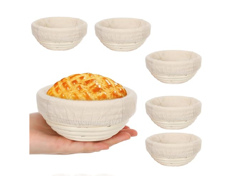 سلة تخمير الخبز للفرن سلال معدنية للخبز الجوت الكبير