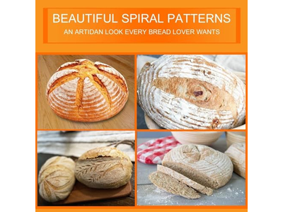 مجموعة خبز البانون البيضاوية بقياس 9 بوصات سعة 1 كجم حجم كبير مخصص من الخيزران المستطيل