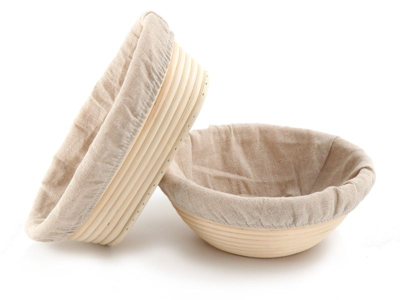 سلة تخمير مع بطانة