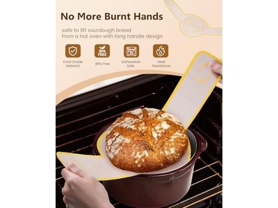 سلة بانيتون مصنوعة يدويًا من البلاستيك بأشكال متعددة باللون الطبيعي