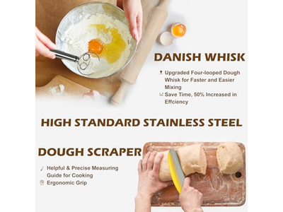 سلة خبز من الخيزران الآمنة للاستخدام في المخابز المنزلية