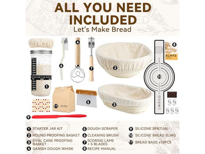 مجموعة بانيتون بيضاوية ساخنة لتخمير الخبز عالية الجودة