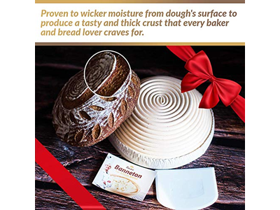 سلة بانيتون للرغيف باستخدام دقيق الورق بقياس 14 بوصة للتنظيف المنزلي