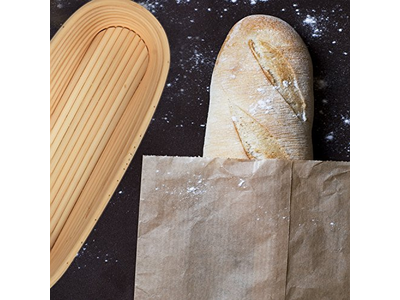 تحضير بانيتون للاستخدام الأول تخمير العجين المخمر بدون سلة خبز