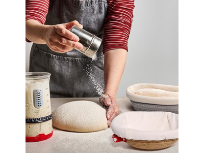 سلال خبز من الخيزران بانيتون سلة تخمير دائرية لوازم المخبز